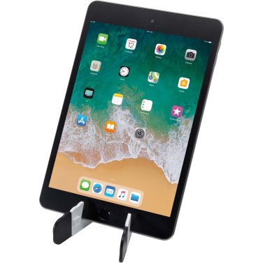 Logotrade promotional item picture of: Buna recycled plastic foldable tablet and phone stand