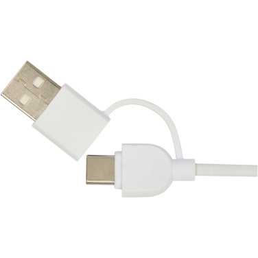 Logo trade corporate gift photo of: Freal 15W recycled plastic wireless charging pad