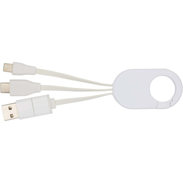 Logotrade promotional giveaway picture of: Troop 4-in-1 recycled plastic charging cable