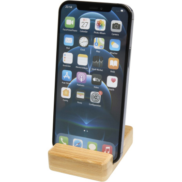 Logotrade promotional merchandise picture of: Ebla bamboo phone stand
