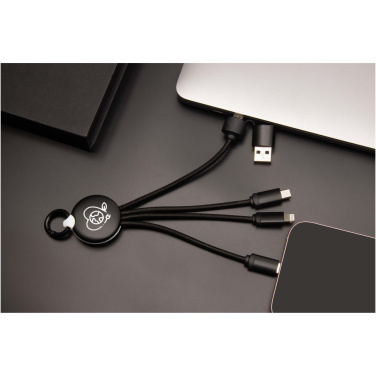 Logo trade advertising products image of: SCX.design C14 15W 5-in-1 charging cable