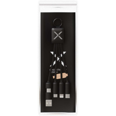 Logotrade promotional giveaway image of: SCX.design C13 15W 5-in-1 charging cable