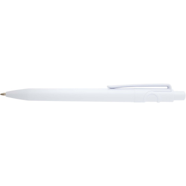 Logotrade promotional product image of: Unica recycled plastic ballpoint pen (blue ink)
