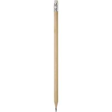 Logo trade promotional merchandise image of: Graffo pencil with eraser