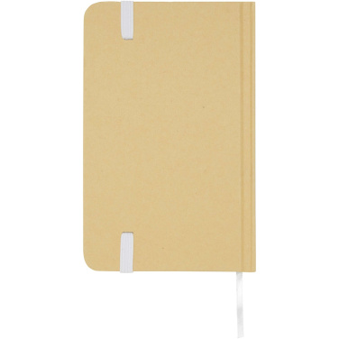 Logotrade advertising products photo of: Reed A6 recycled hard cover notebook with plain pages