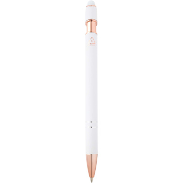 Logo trade promotional product photo of: Nanna ballpoint pen with rose gold finish (black ink)