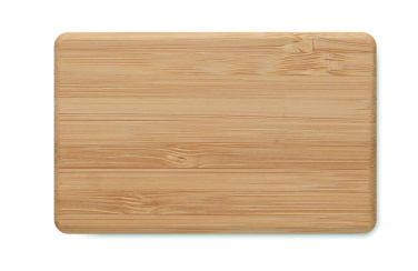 Logotrade corporate gift image of: TWS earbuds in bamboo case