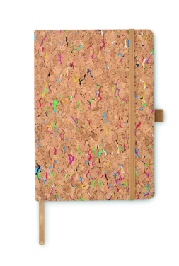 Logotrade promotional merchandise picture of: A5 cork coloured notebook