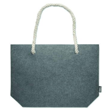 Logotrade advertising products photo of: RPET felt beach bag