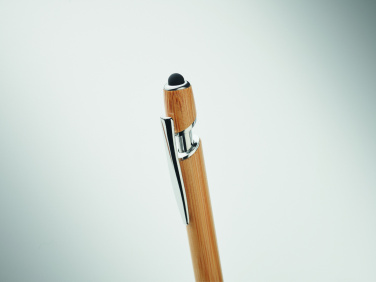 Logo trade promotional items picture of: Ball pen in bamboo