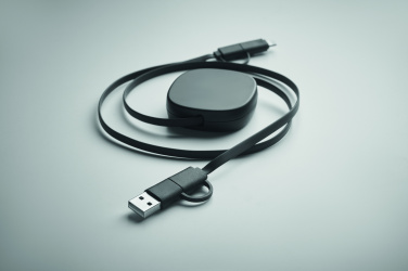 Logotrade promotional item image of: 60W retractable charging cable