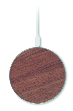 Logo trade promotional giveaway photo of: Wireless charger 15W