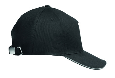Logotrade promotional products photo of: 5 panel LED cotton cap 220gr/m²