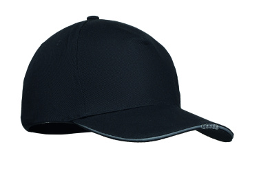 Logotrade promotional giveaway picture of: 5 panel LED cotton cap 220gr/m²