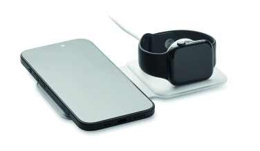 Logotrade promotional item image of: 2 in 1 foldable charger 15W