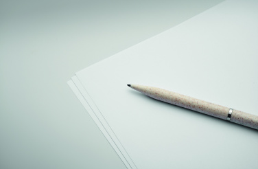 Logotrade advertising product picture of: Wheat straw/ABS twist pen set