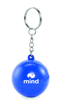 Logo trade promotional gift photo of: PU ball shape key ring