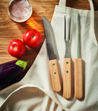 Logo trade promotional item photo of: Stainless steel barbecue tools