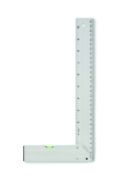 Logo trade promotional gift photo of: Aluminium level ruler 30 cm