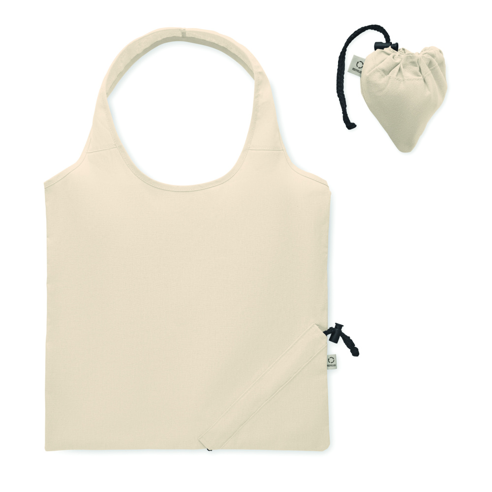 Logo trade promotional giveaways picture of: Foldable shopping bag 140 gr/m²