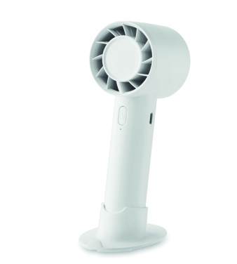 Logo trade promotional item photo of: Small portable fan 2000 mAh