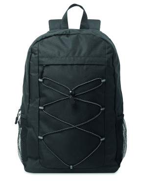 Logotrade promotional giveaway image of: 600D RPET polyester backpack