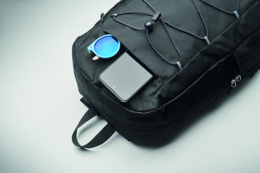 Logotrade promotional merchandise picture of: 600D RPET polyester backpack