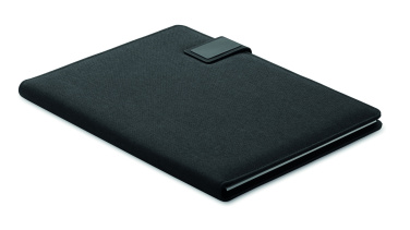 Logo trade corporate gift photo of: A4 folder and wireless charger