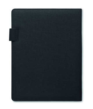 Logo trade advertising products image of: A4 folder and wireless charger