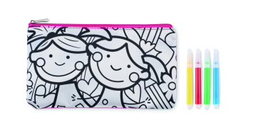 Logo trade corporate gift photo of: Pencil case with markers