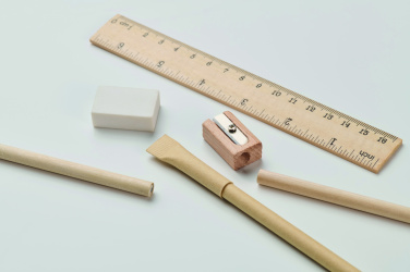 Logo trade promotional merchandise photo of: Paper tube stationery set