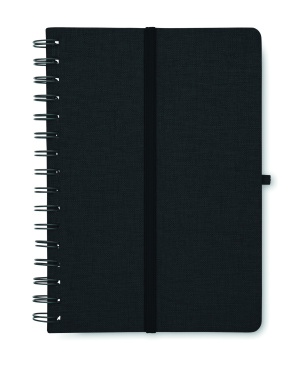 Logotrade promotional giveaway picture of: A5 notebook with phone holder