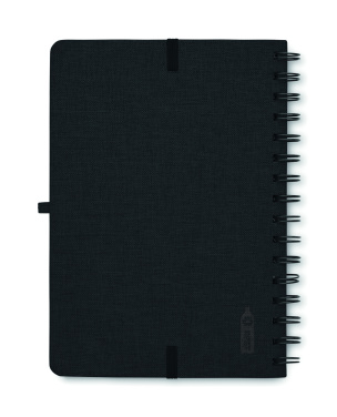 Logotrade promotional giveaway picture of: A5 notebook with phone holder