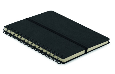 Logo trade corporate gifts image of: A5 notebook with phone holder