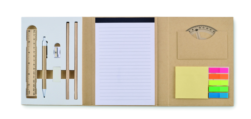Logotrade business gift image of: Stationary set with notepad