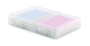 Logo trade promotional gifts image of: Set of classic playing cards