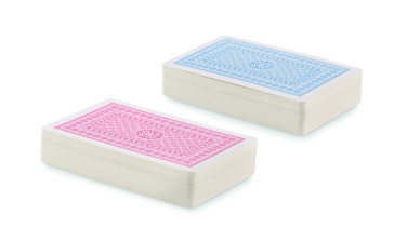 Logo trade promotional giveaways image of: Set of classic playing cards