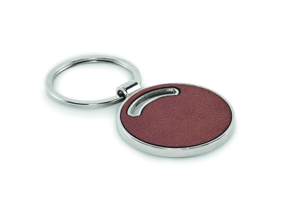 Logotrade advertising products photo of: Round shape key ring