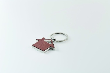 Logotrade promotional items photo of: House shaped key ring
