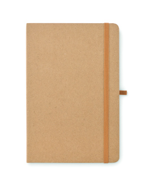 Logo trade promotional merchandise picture of: A5 notebook recycled paper set