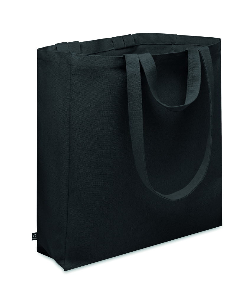 Logotrade promotional merchandise picture of: Recycled cotton shopping bag