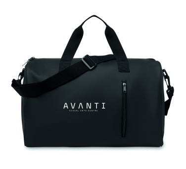 Logo trade promotional gift photo of: Duffle bag soft PU