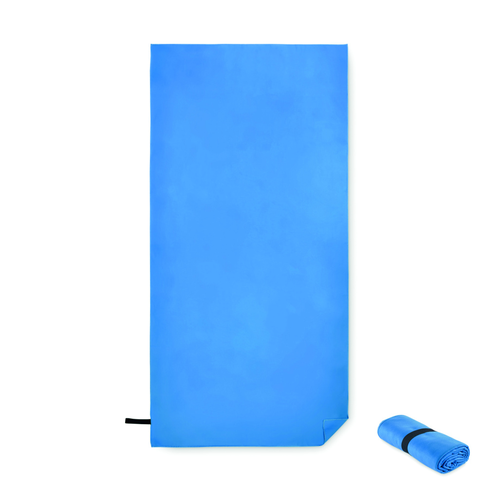 Logo trade promotional giveaways picture of: Double sided microfibre towel