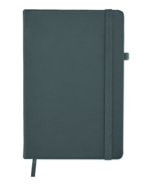Logo trade promotional item photo of: Recycled Leather A5 notebook