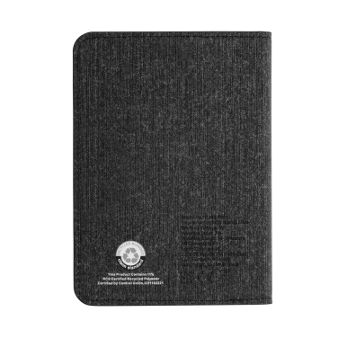Logo trade advertising product photo of: Trackmate RCS rpolyester passport holder worldwide locating