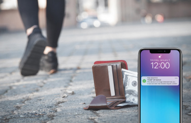 Logotrade promotional items photo of: Findit RCS rplastic ultra-thin finder card rechargeable