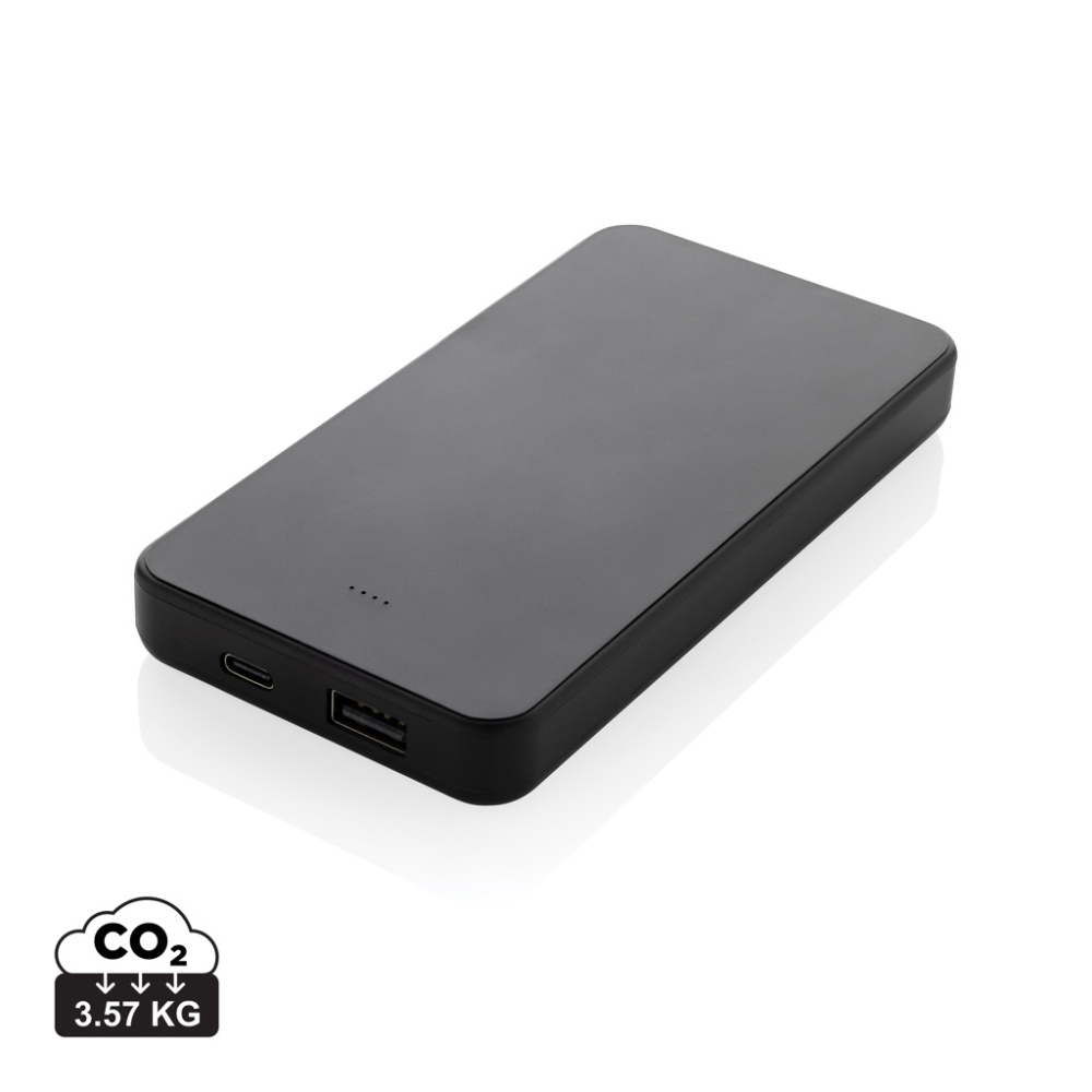 Logotrade advertising product image of: Boostcore RCS recycled plastic powerbank 10.000mAh USB C