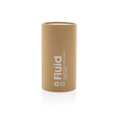 Logotrade promotional giveaway picture of: Fluid RCS certified recycled steel tumbler 500ml