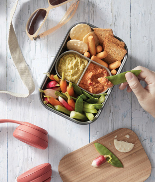 Logo trade promotional giveaway photo of: Black+Blum Stainless Steel Sandwich Box Large