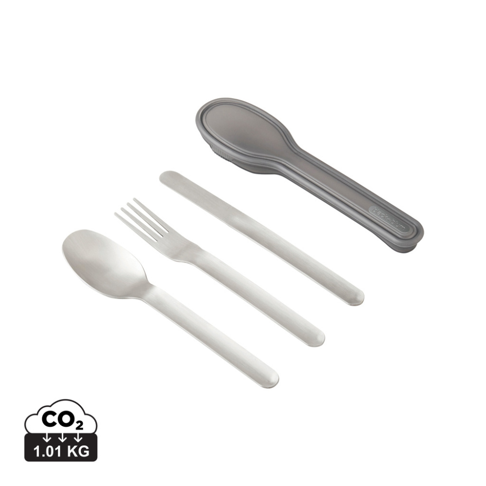 Logo trade promotional items image of: Black+Blum Cutlery Set